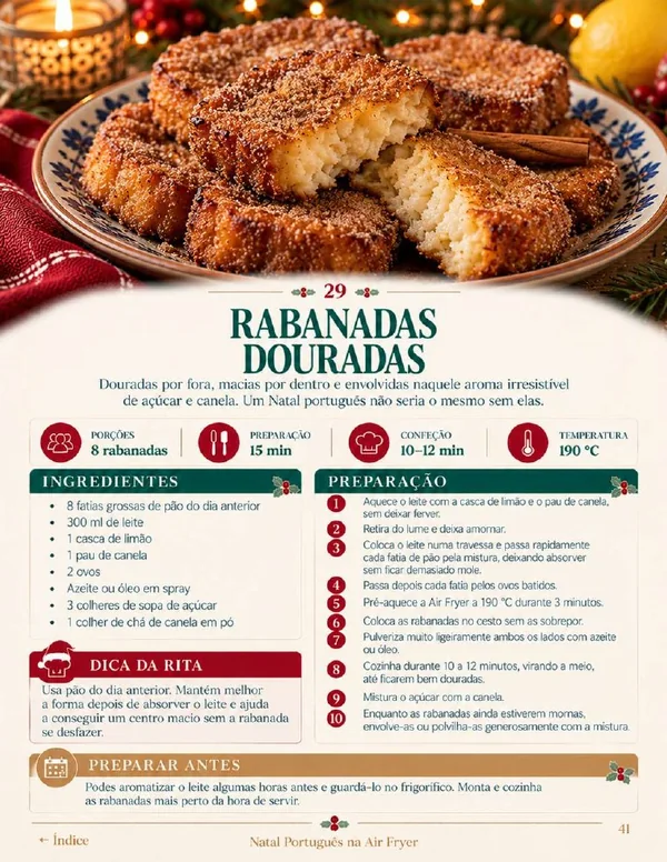 Página real do eBook Natal Português na Air Fryer — página 10
